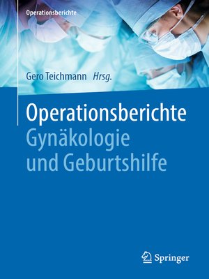 cover image of Operationsberichte Gynäkologie und Geburtshilfe